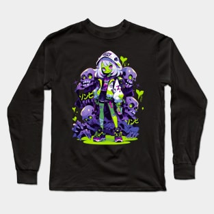 Zombie Girl Long Sleeve T-Shirt